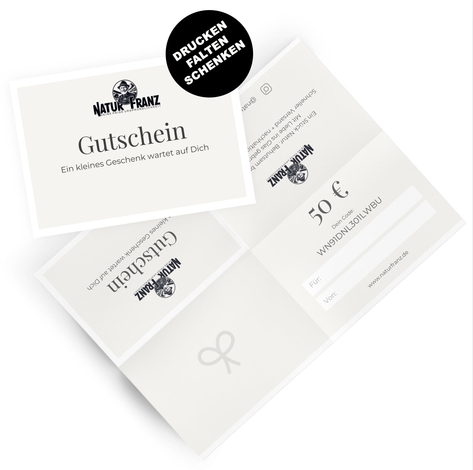 Geschenk-Gutschein über 50 €