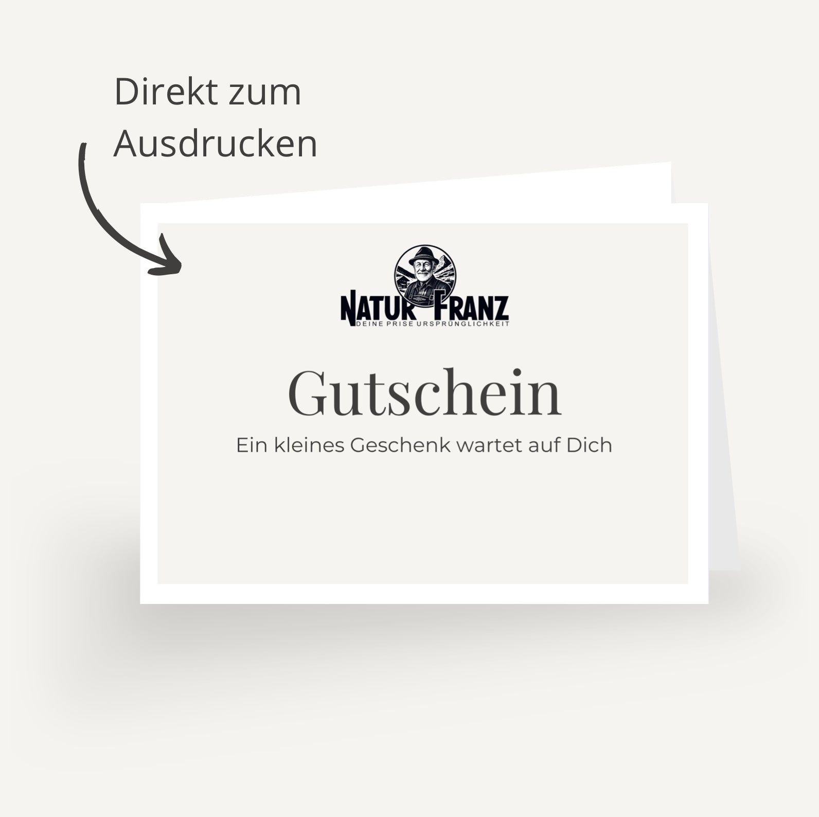 Geschenk-Gutschein über 50 €