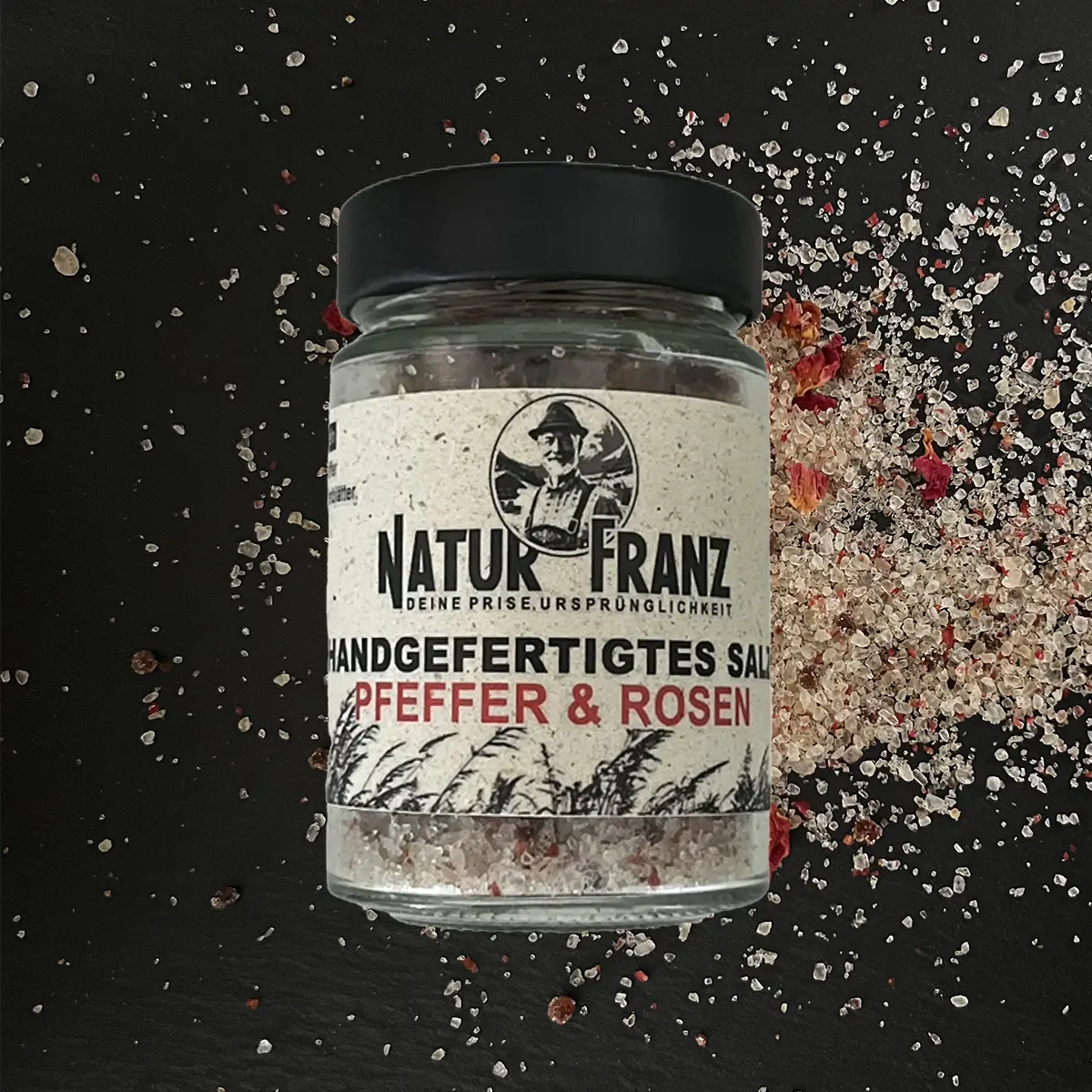 Pfeffer & Rosen (130g im Glas)