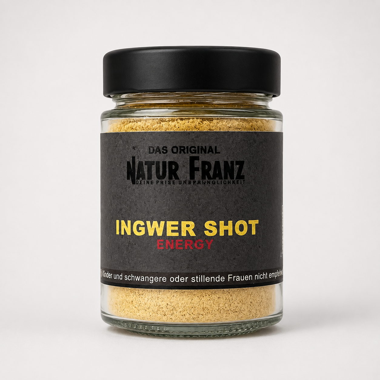STARTER-SET: Ingwer Kraft-Kammerl Box mit 6x Ingwer Shot + GRATIS Shot Gläser + GRATIS Guide