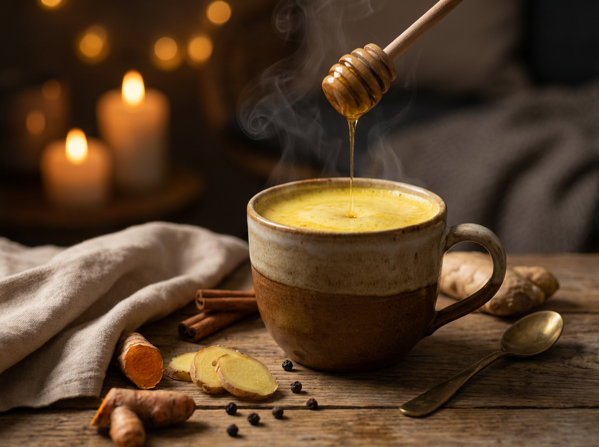 Warum Honig nie direkt in die heiße Goldene Milch gehört