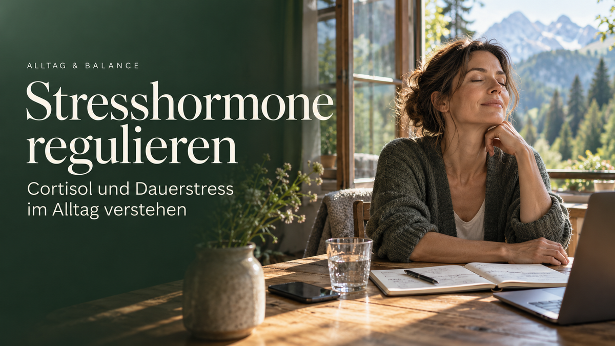 Stresshormone regulieren: Cortisol und Dauerstress im Alltag verstehen