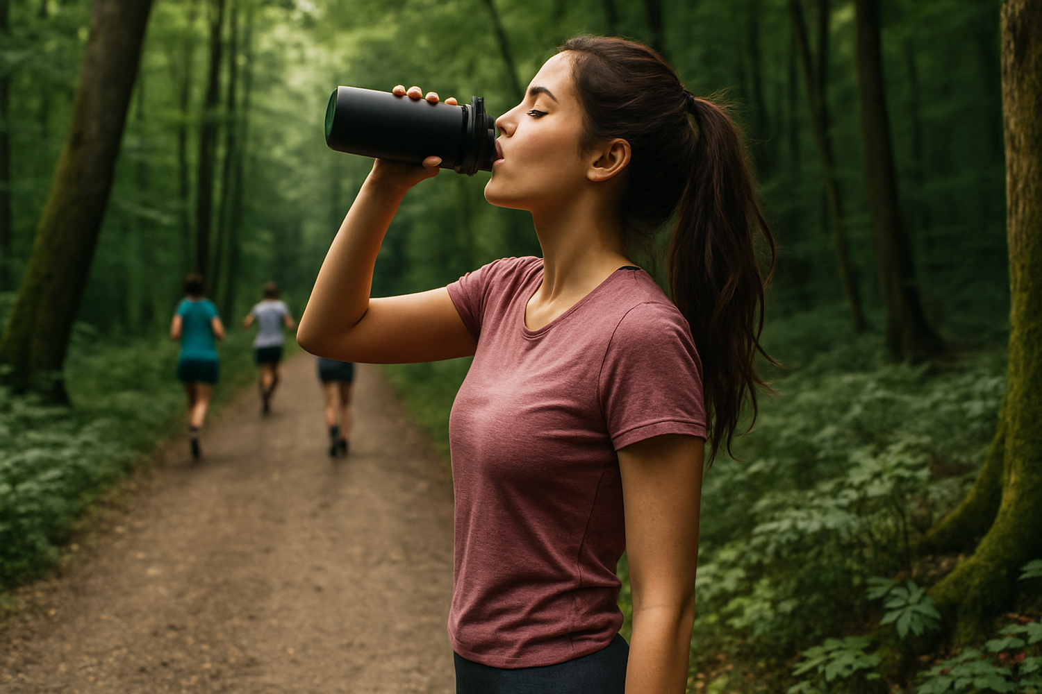 Salzwasser statt normales Wasser nach dem Sport? Unbedingt