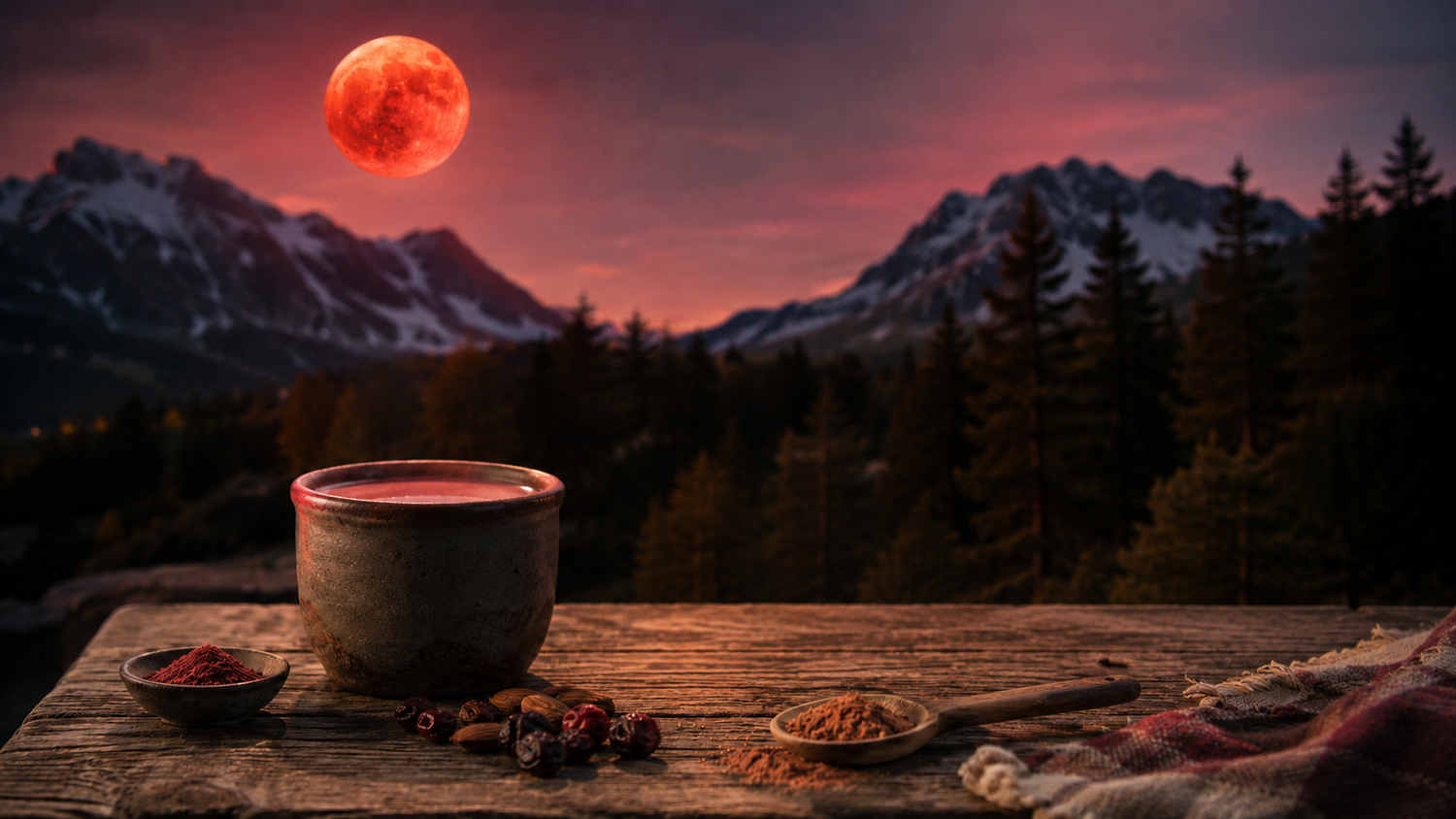Vorstellung: unsere Blutmond Milch. Exklusiv nur in der Ultra Gsund-Box.