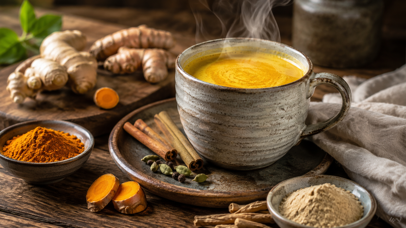 Goldene Milch & Ashwagandha – Ein Schluck für Körper & Seele
