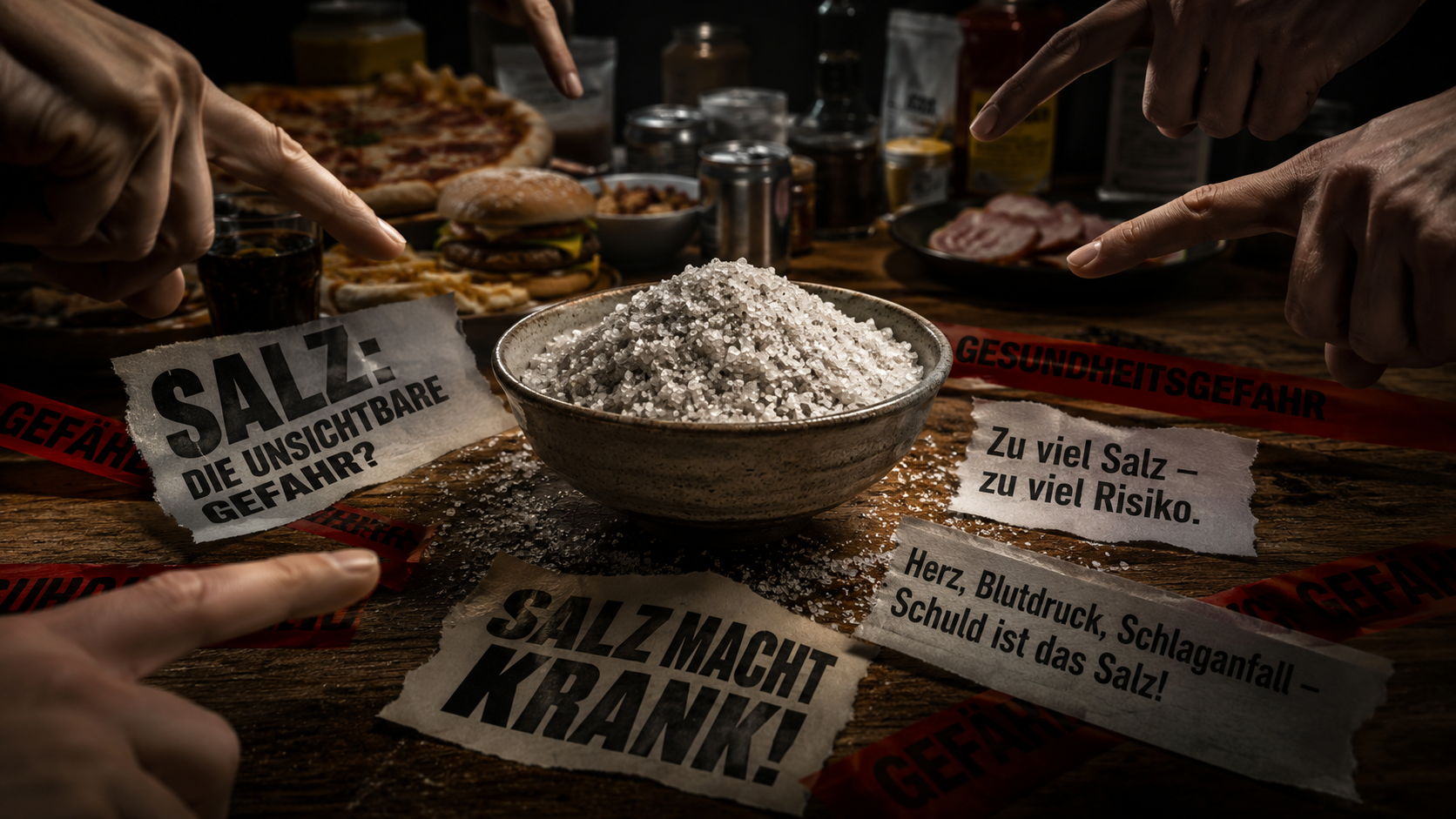 Die Salzlüge -  Ein Naturprodukt als Sündenbock
