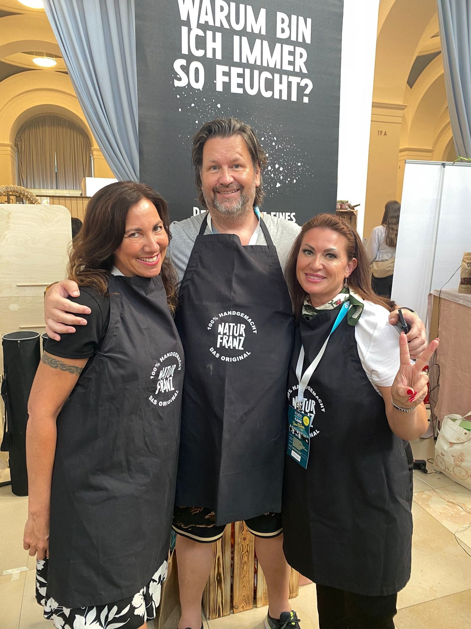 Natur Franz beim Food Innovation Camp Hamburg
