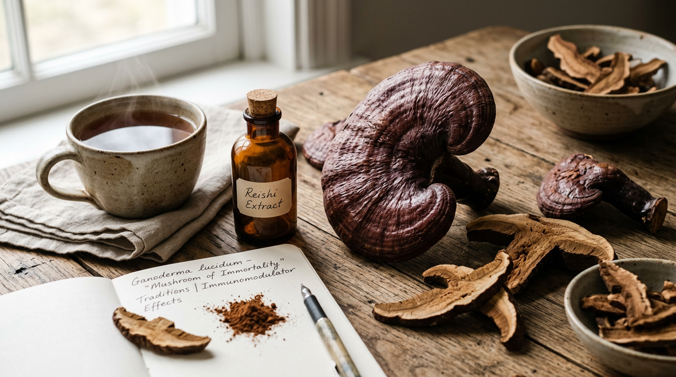 Reishi Wirkung: Der Pilz der Unsterblichkeit erklärt