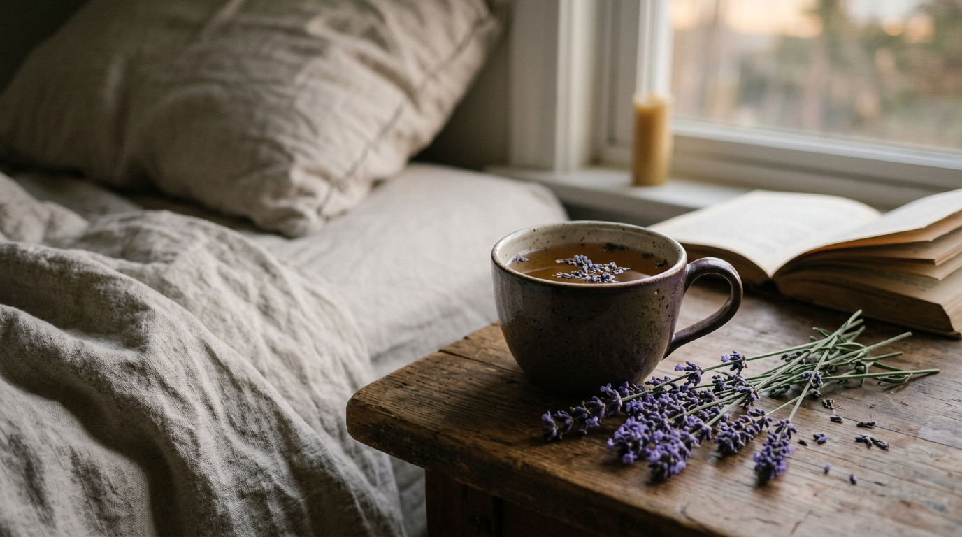 Lavendel und Schlaf: Warum Lavendel beim Einschlafen helfen kann