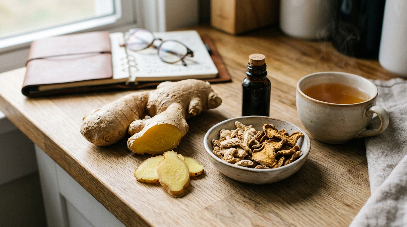 Gingerole vs Shogaole – warum getrockneter Ingwer stärker wirkt
