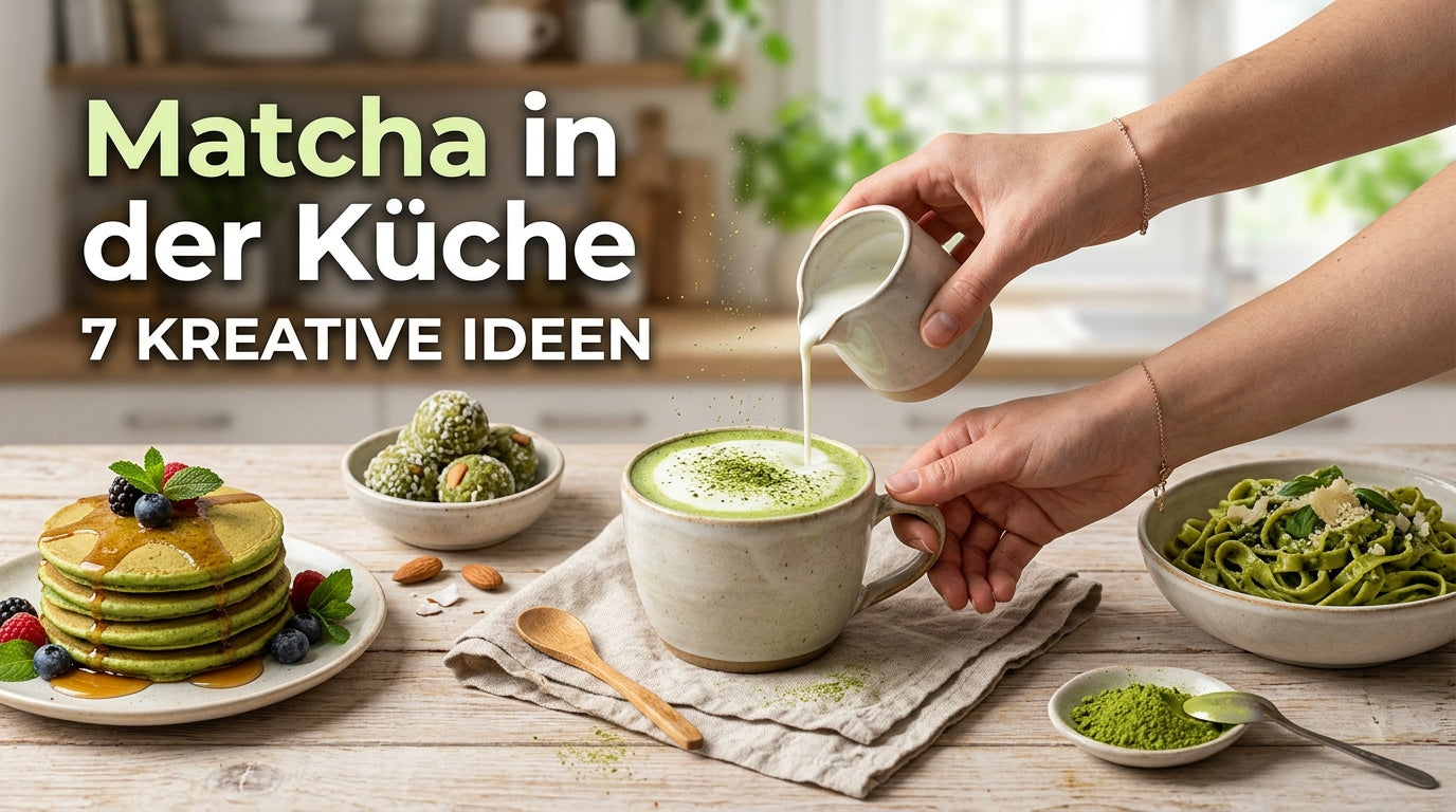 Matcha in der Küche: 7 kreative Ideen von Latte bis Gewürz