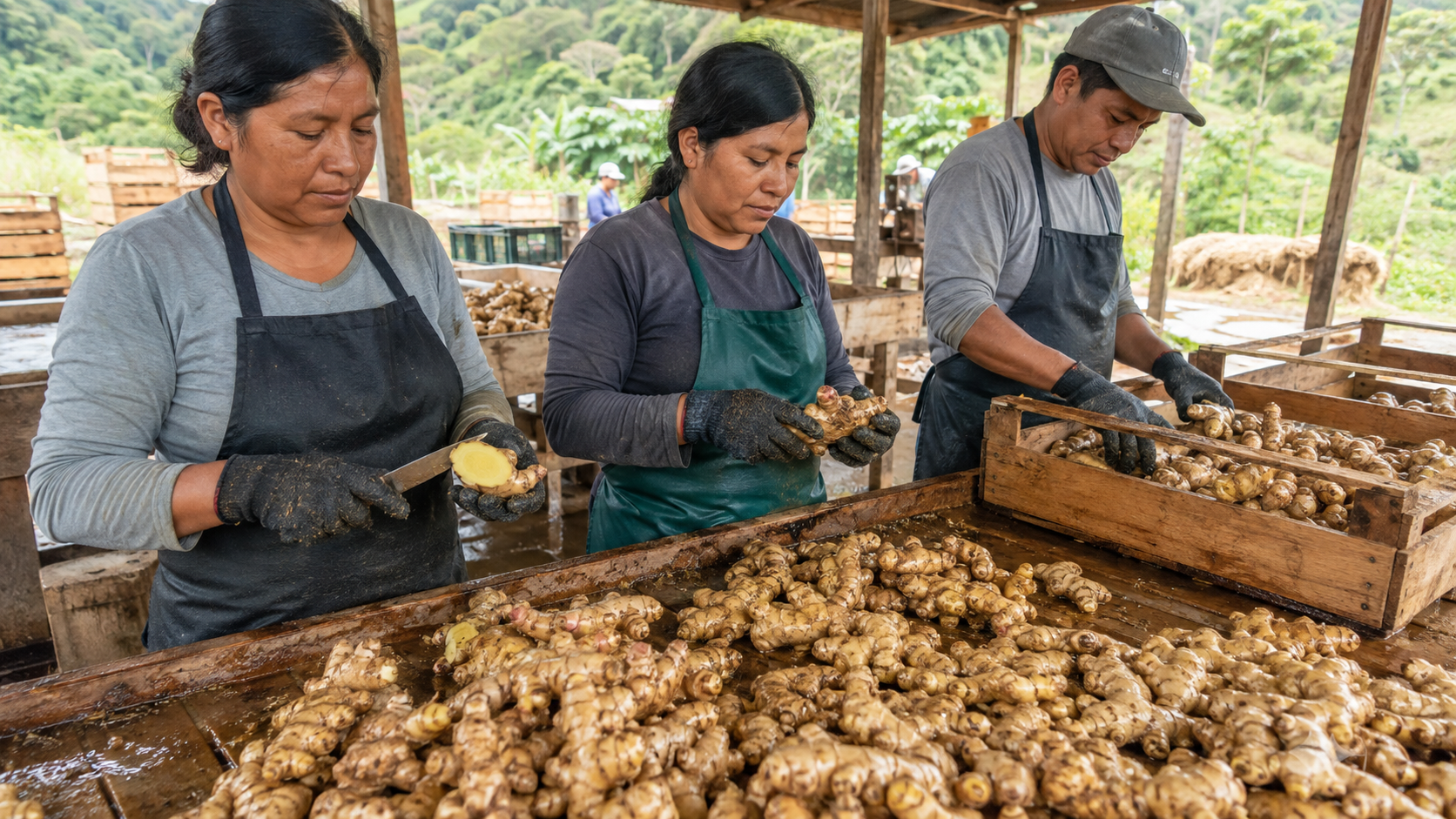 Zutaten unter der Lupe: Warum unser Ingwer aus Peru und nicht China kommt