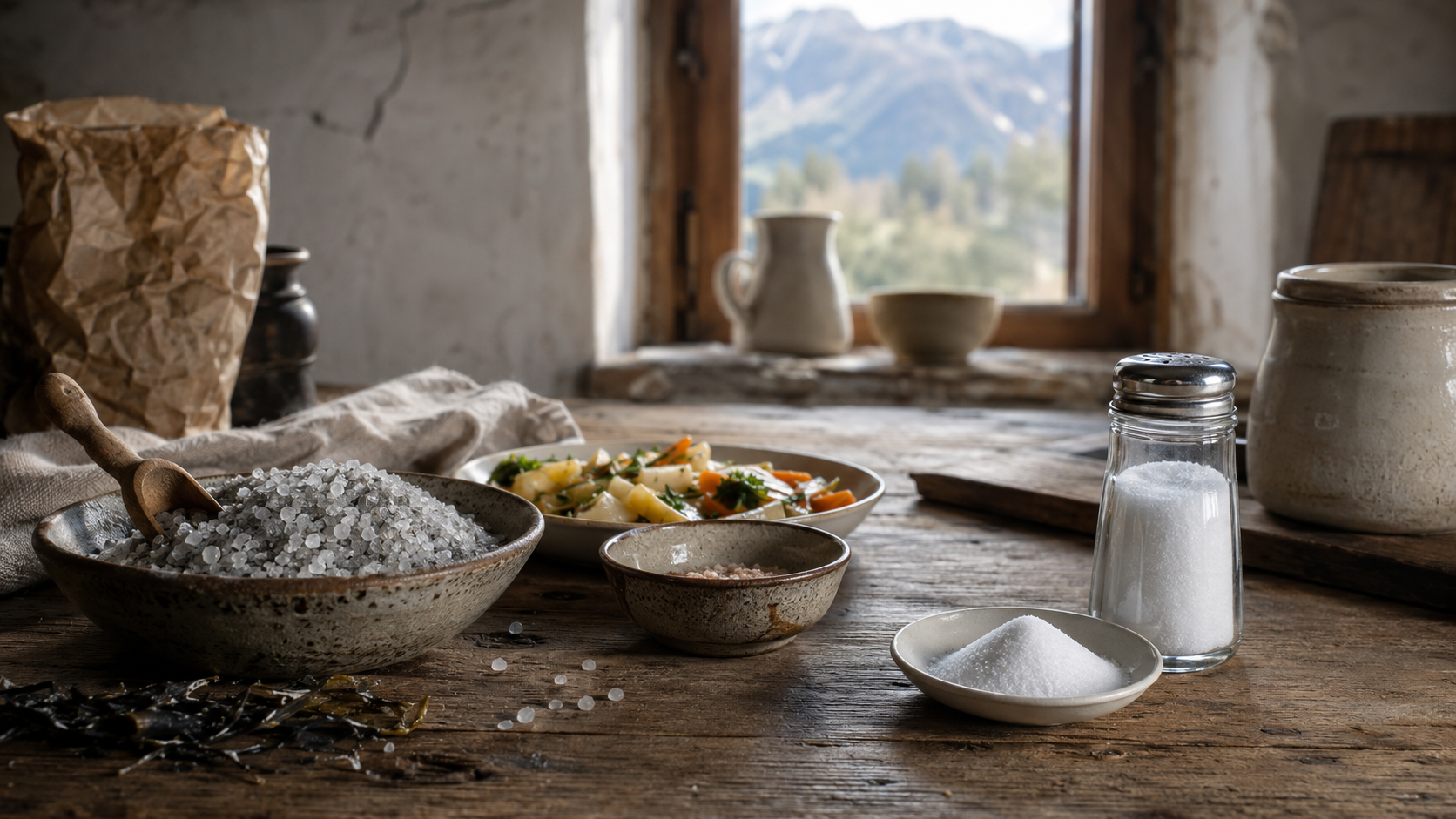 Natursalz vs. Industriesalz: Der ultimative Guide zu gesundem Salz