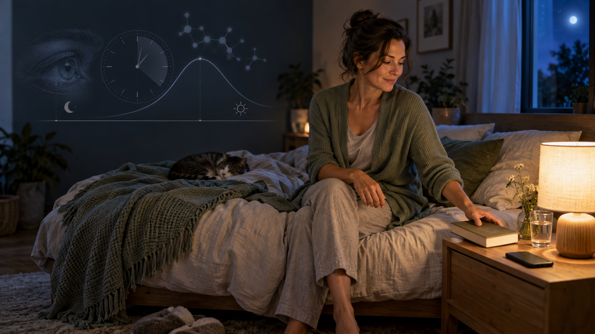 Natürliche Schlafroutinen und Melatonin-Synthese: Was Deinen Abend wirklich prägt