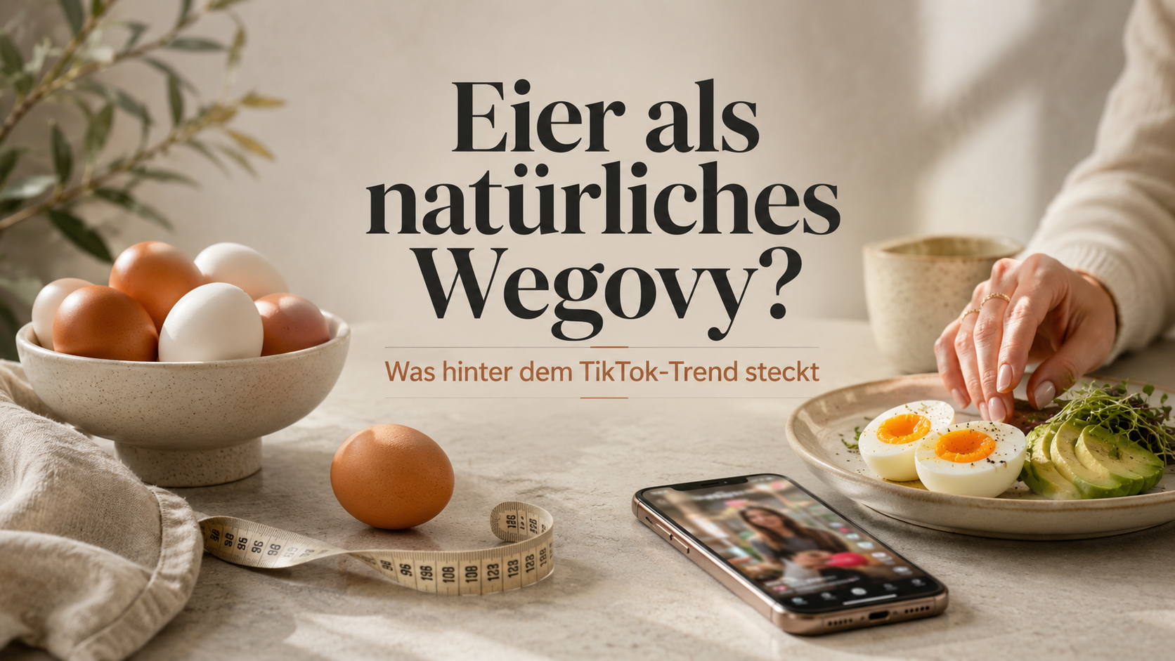 Eier als natürliches Wegovy? Was hinter dem TikTok-Trend steckt