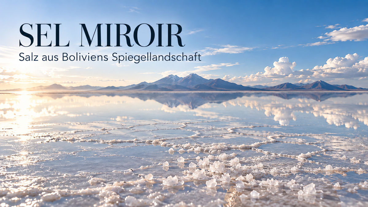 Uyuni Wüstensalz: Sel Miroir aus Boliviens Salzwüste