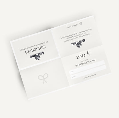 Geschenk-Gutschein über 100 €