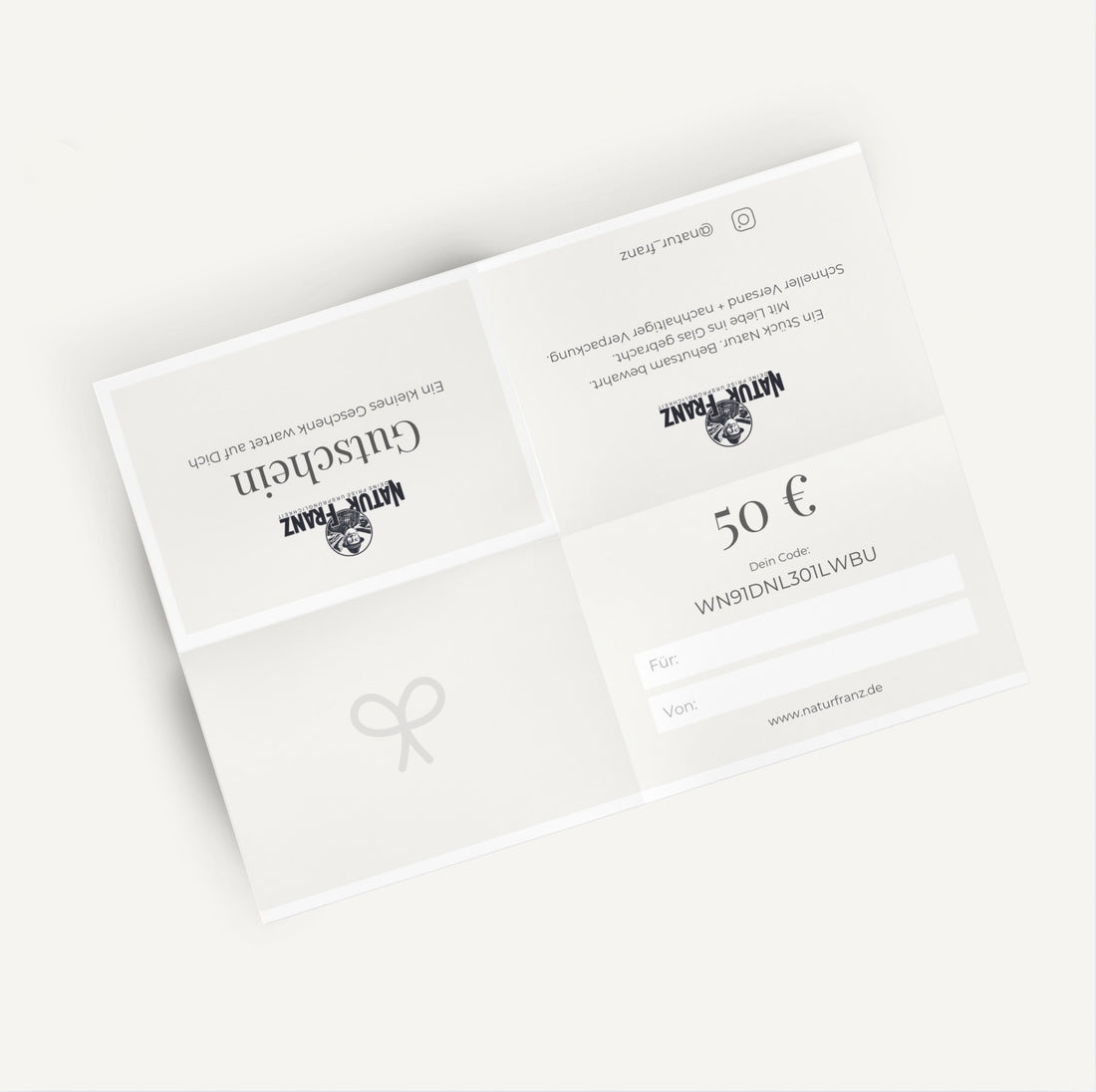 Geschenk-Gutschein über 50 €