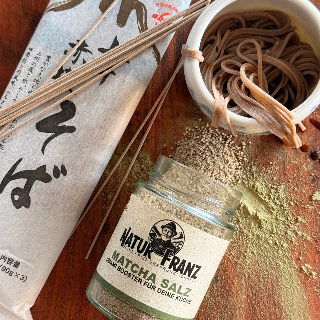 Japanisches Matcha Salz