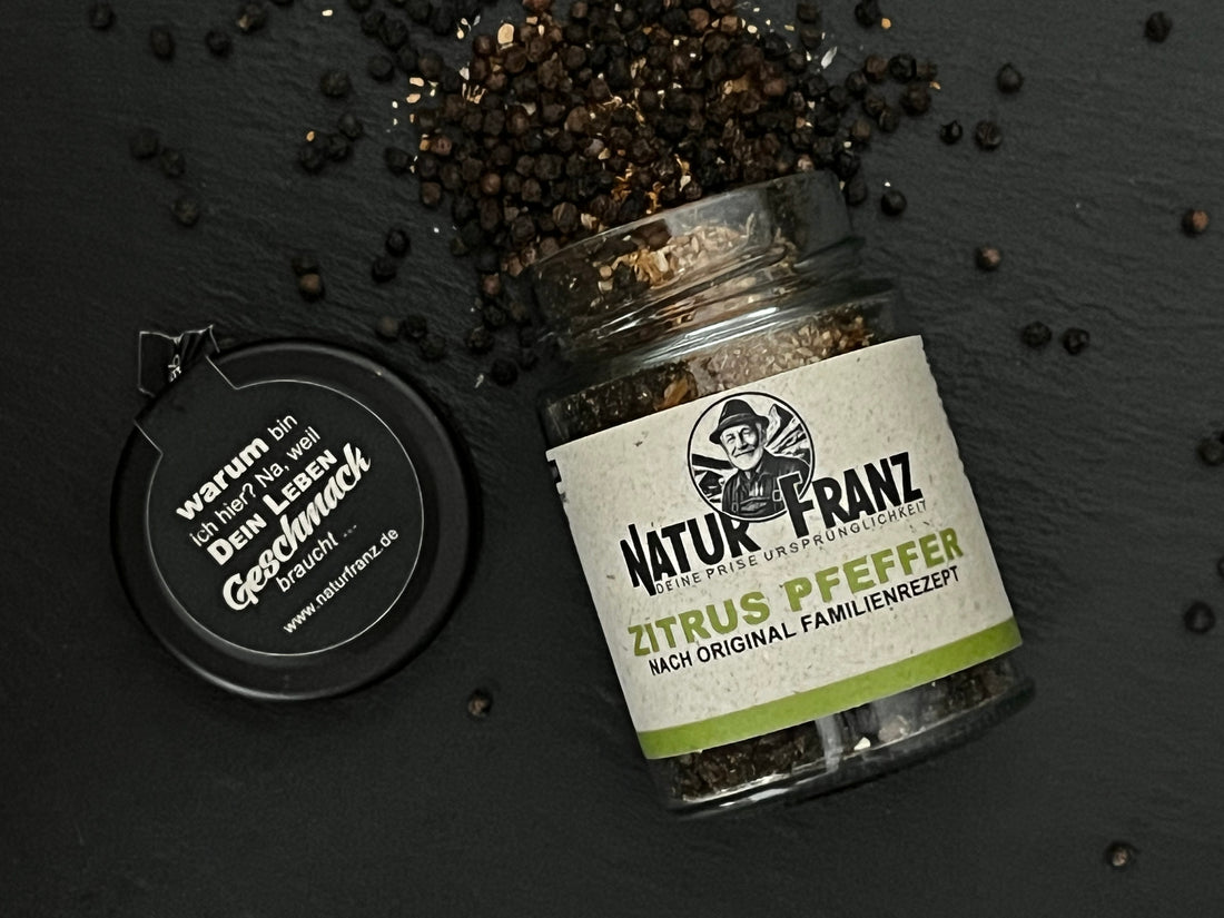 Zitrus Pfeffer (100g im Glas)