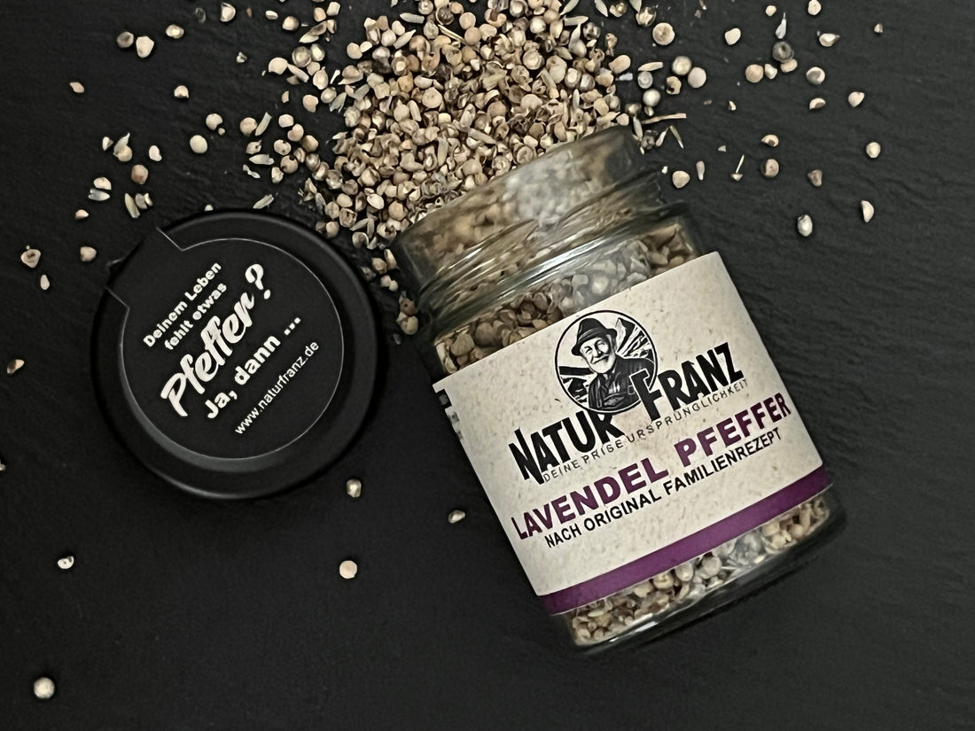 Lavendel Pfeffer (90g im Glas)