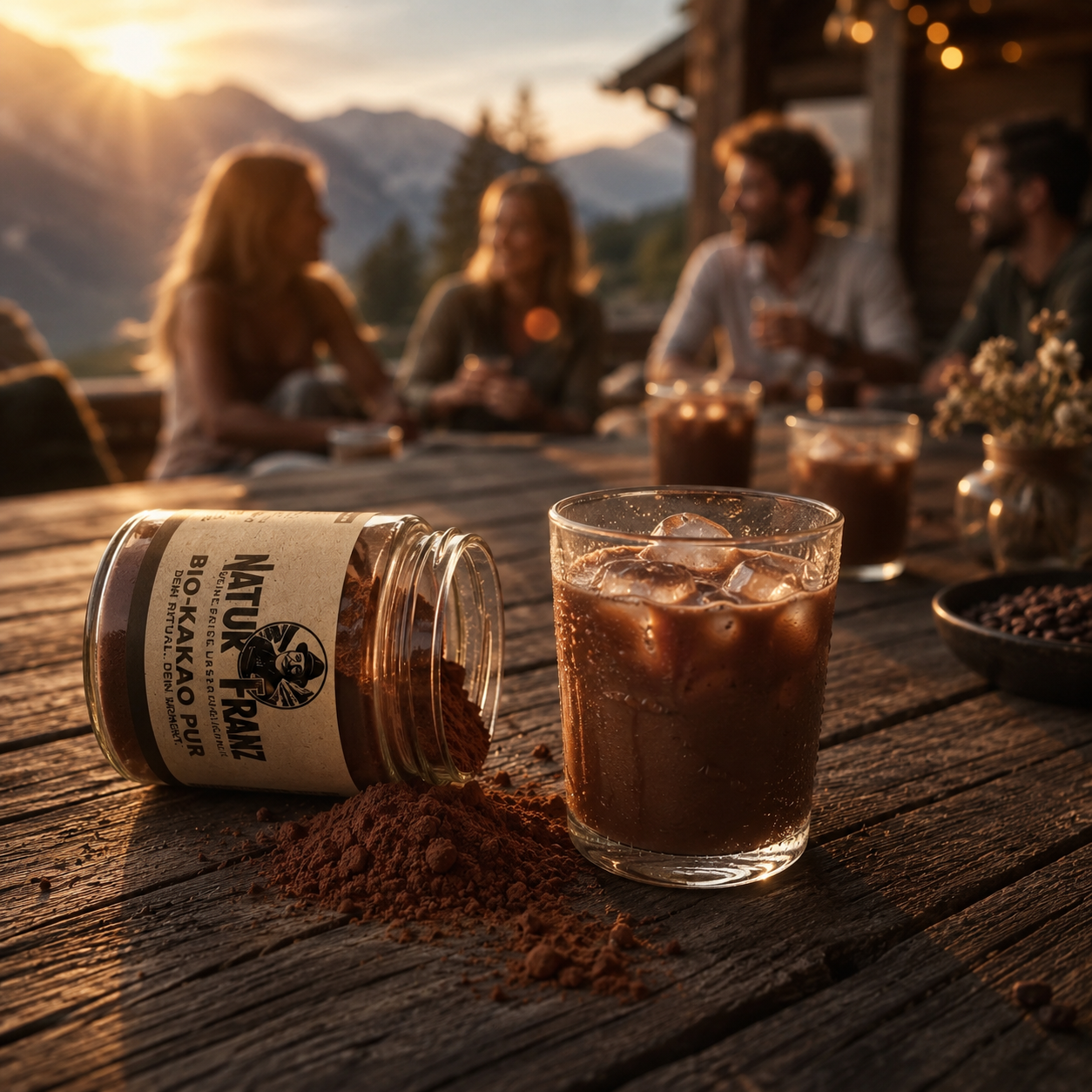 Kakao Ritual Pur von Natur Franz mit Bio-Criollo Kakao und Lucuma