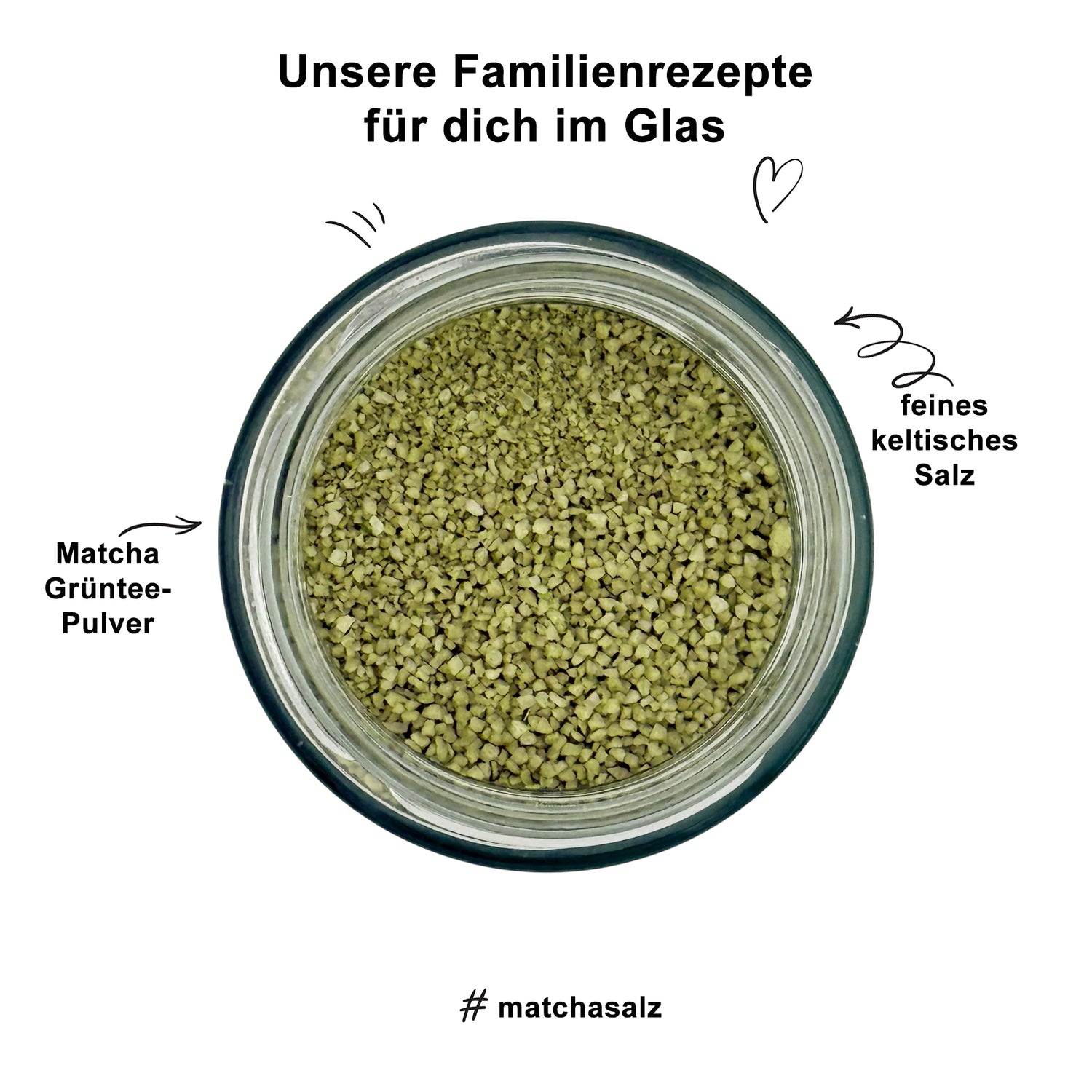 Japanisches Matcha Salz