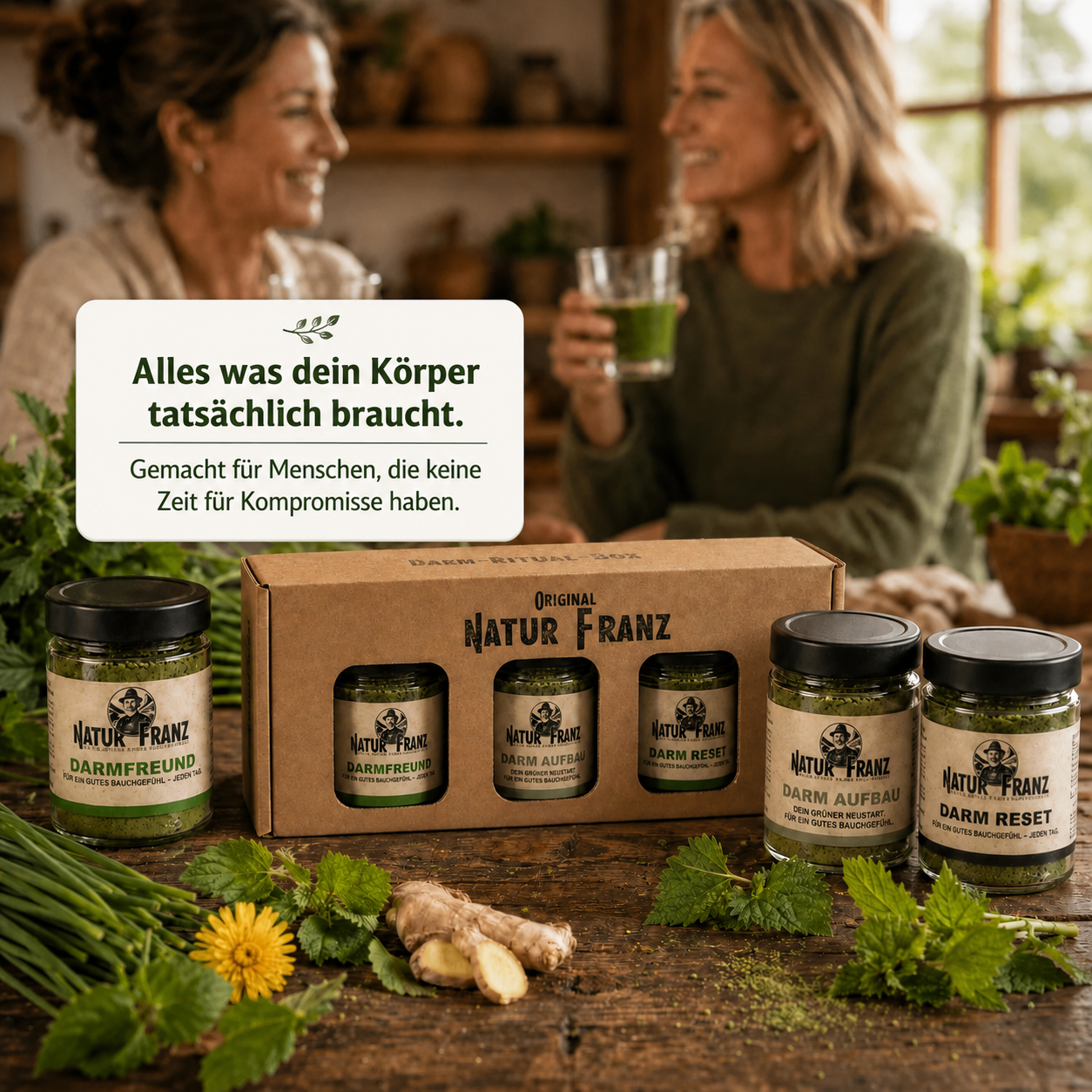 Vorteile des 3-Phasen Darm Ritual Bundles: Darmflora aufbauen in drei einfachen Schritten