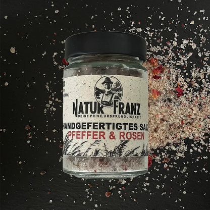 Pfeffer &amp; Rosen (130g im Glas)