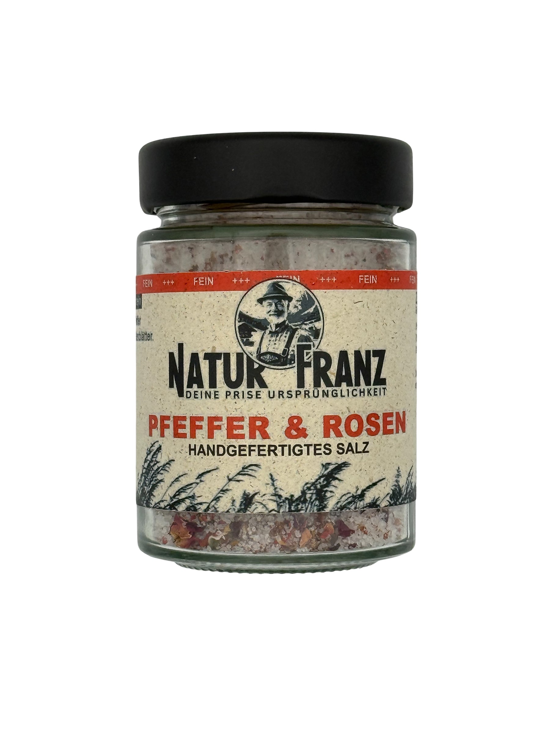 Pfeffer &amp; Rosen - mit feinem Salz