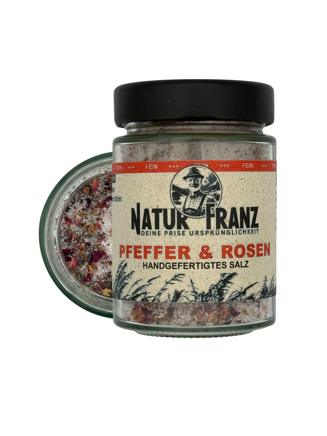 Pfeffer &amp; Rosen - mit feinem Salz