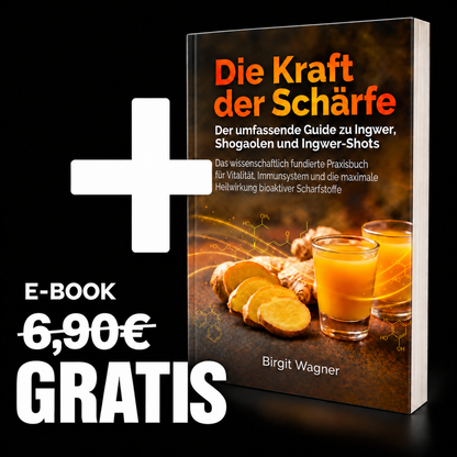 Halloween Spezial 👻 ++ Spare 17,50€ ++ 12× Ingwer Shot Mango+Chili + Gratis-E-Book