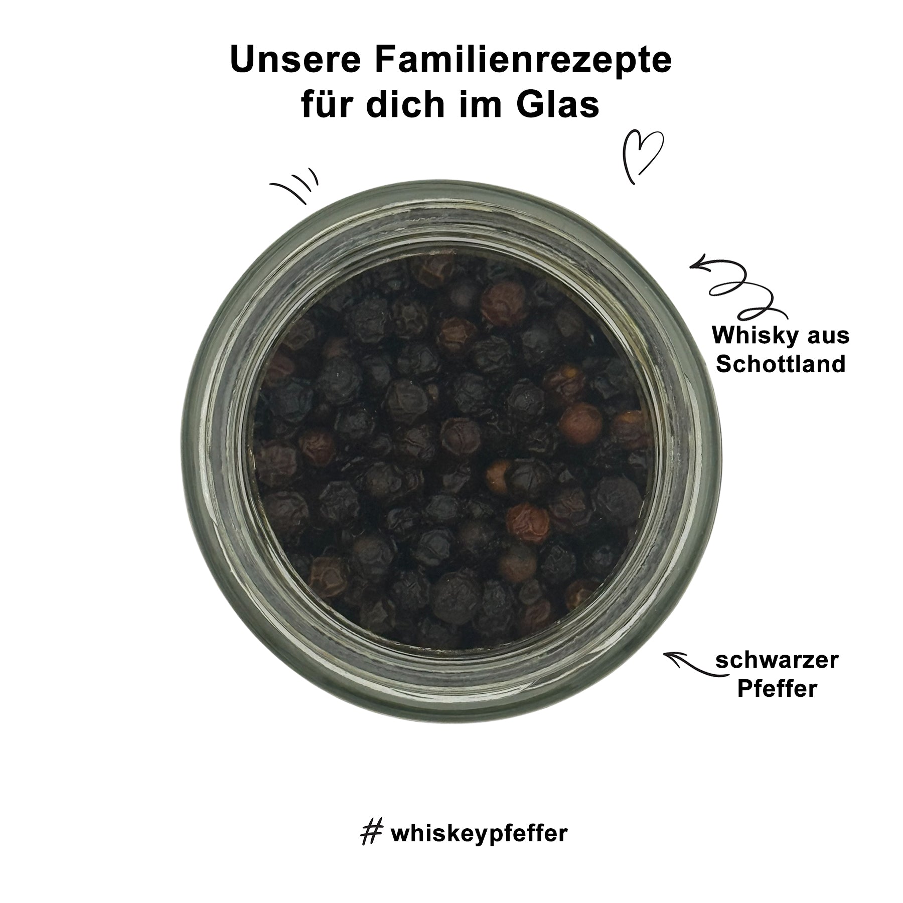 Whisky Pfeffer -  dein erster Pfeffer mit Umdrehung (8.9% Alc Vol.)