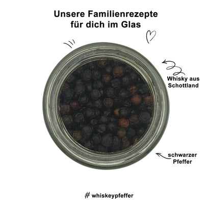 Whisky Pfeffer -  dein erster Pfeffer mit Umdrehung (8.9% Alc Vol.)