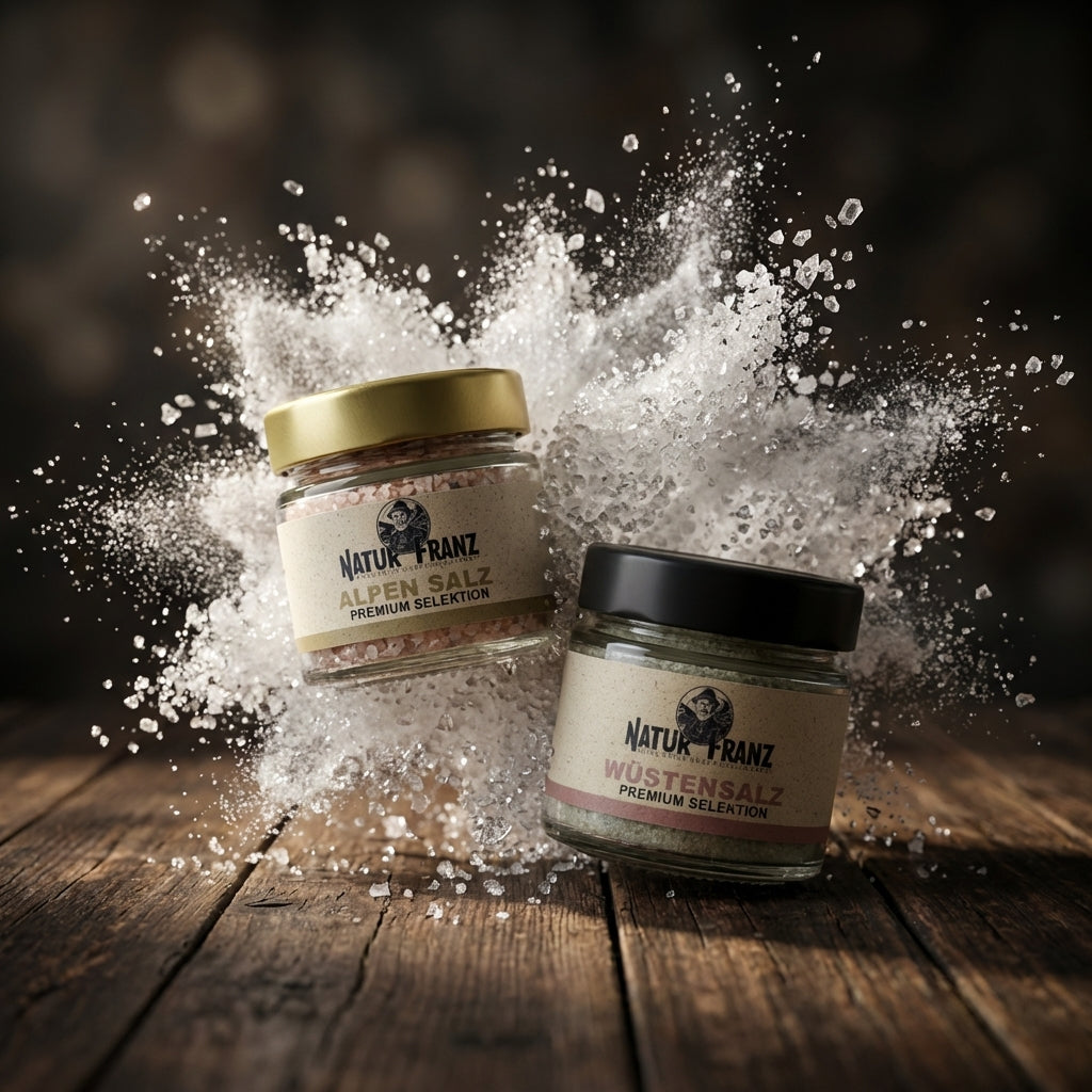 Reise um die Welt - Box. Kollektion reiner ursprünglicher Salze