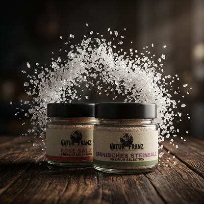 Reise um die Welt - Box. Kollektion reiner ursprünglicher Salze