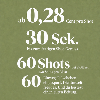 Der neue Ingwer Shot Matcha-Limette von Natur Franz. Bio-Ingwer, edler Matcha &amp; 100% pure Limette aus Mexiko – ohne Trägerstoffe. Erfrischend, belebend, vegan.