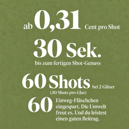 1947 Ur-Shot mit Ingwer + Bitterkräutern – ursprüngliche Kräuterkraft für dein tägliches Ritual - vegan
